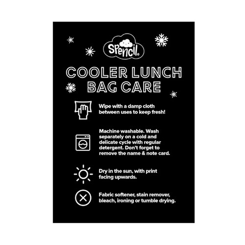 SPE-LBGL-WTH - SPENCIL LITTLE COOLER LUNCH BOX 20x20x8cm Wild Things(4)